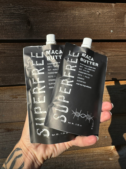 maca butter 2 sizes in hand