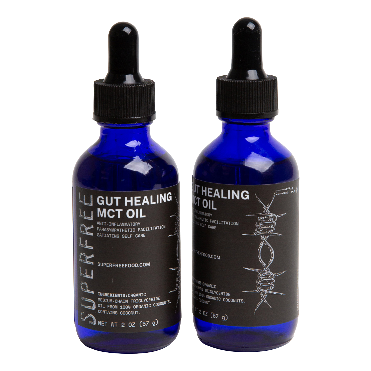 GUT HEALING MCT OIL DROPPERS ™️ (DRY GOODS)