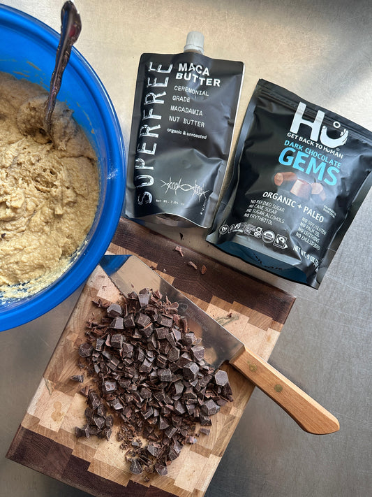 superfree maca butter hu chocolate cookies