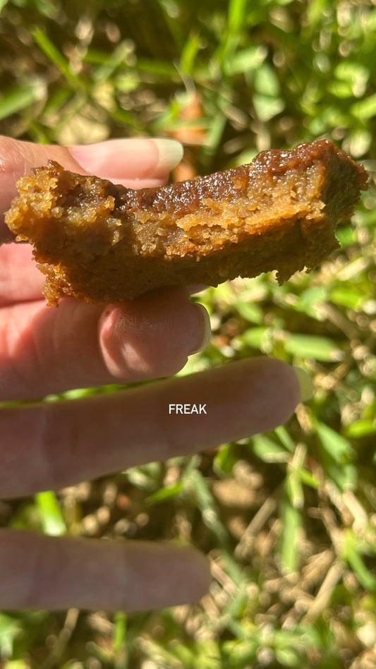GAME OVER maca butter cookie dough bars