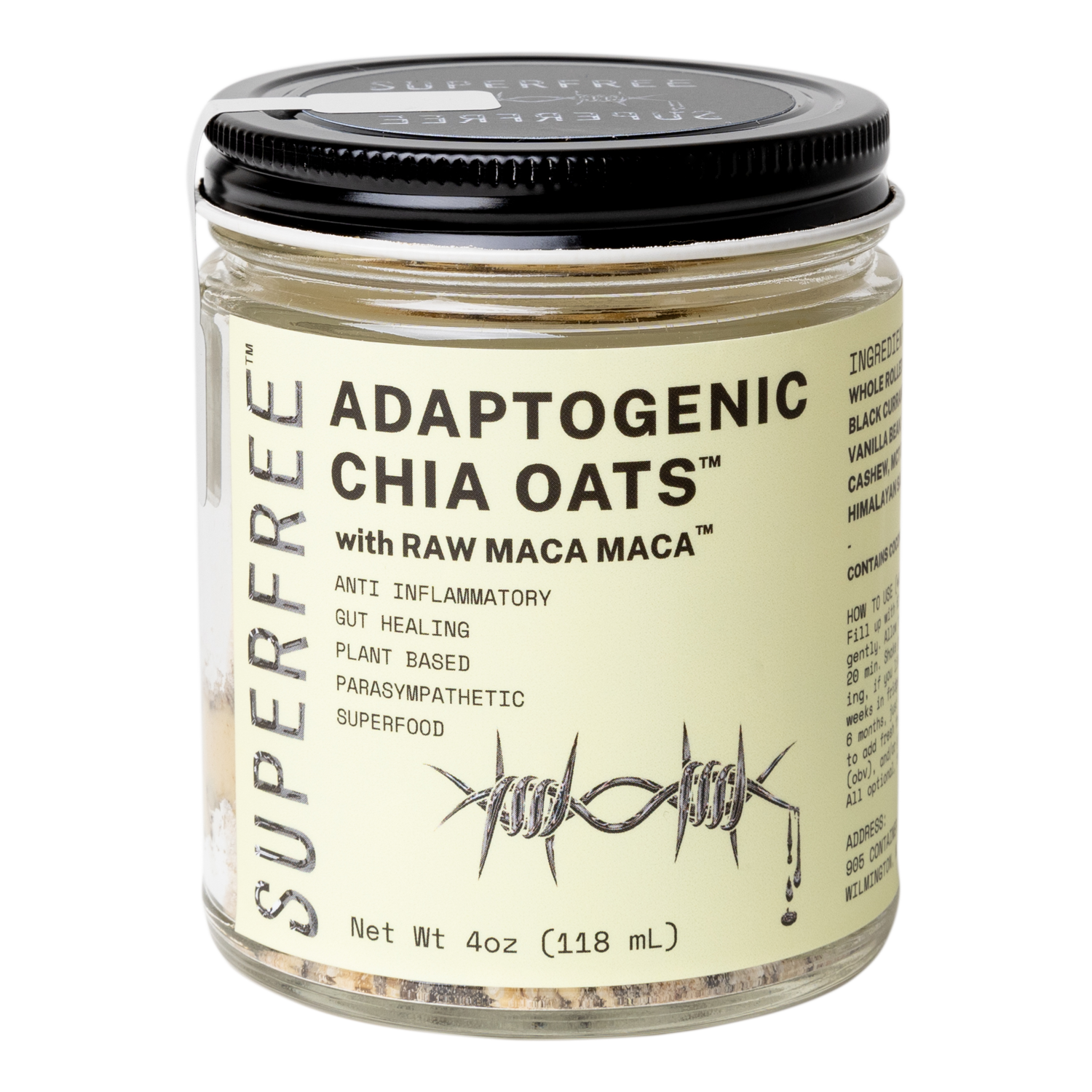 SINGLE SERVE ADAPTOGENIC CHIA OATS ™️