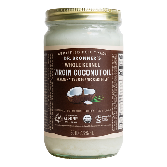 Dr. Bronner's Whole Kernel Coconut Oil