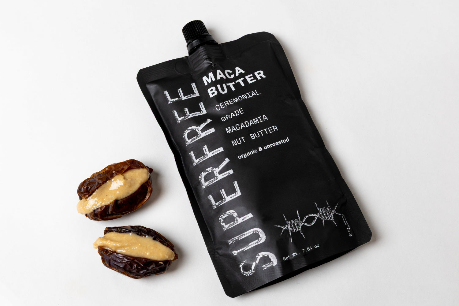 Superfree Maca Butter Stuffed Dates